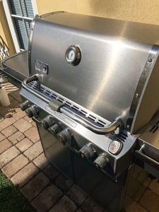 Weber Summit Grill After Cleaning