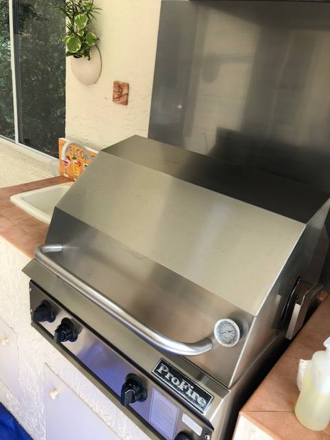 ProFire Grill After Cleaning
