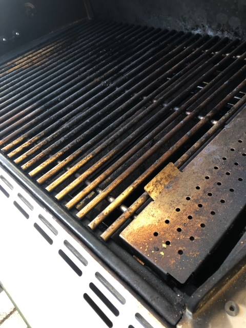 Weber Summit Grill Before Cleaning